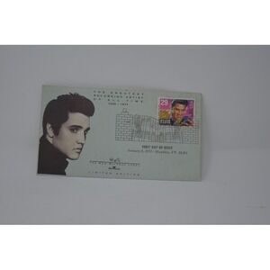 Elvis Presley First Day Issue Envelope 1993 Memphis Stamp + 2 Loose Stamps